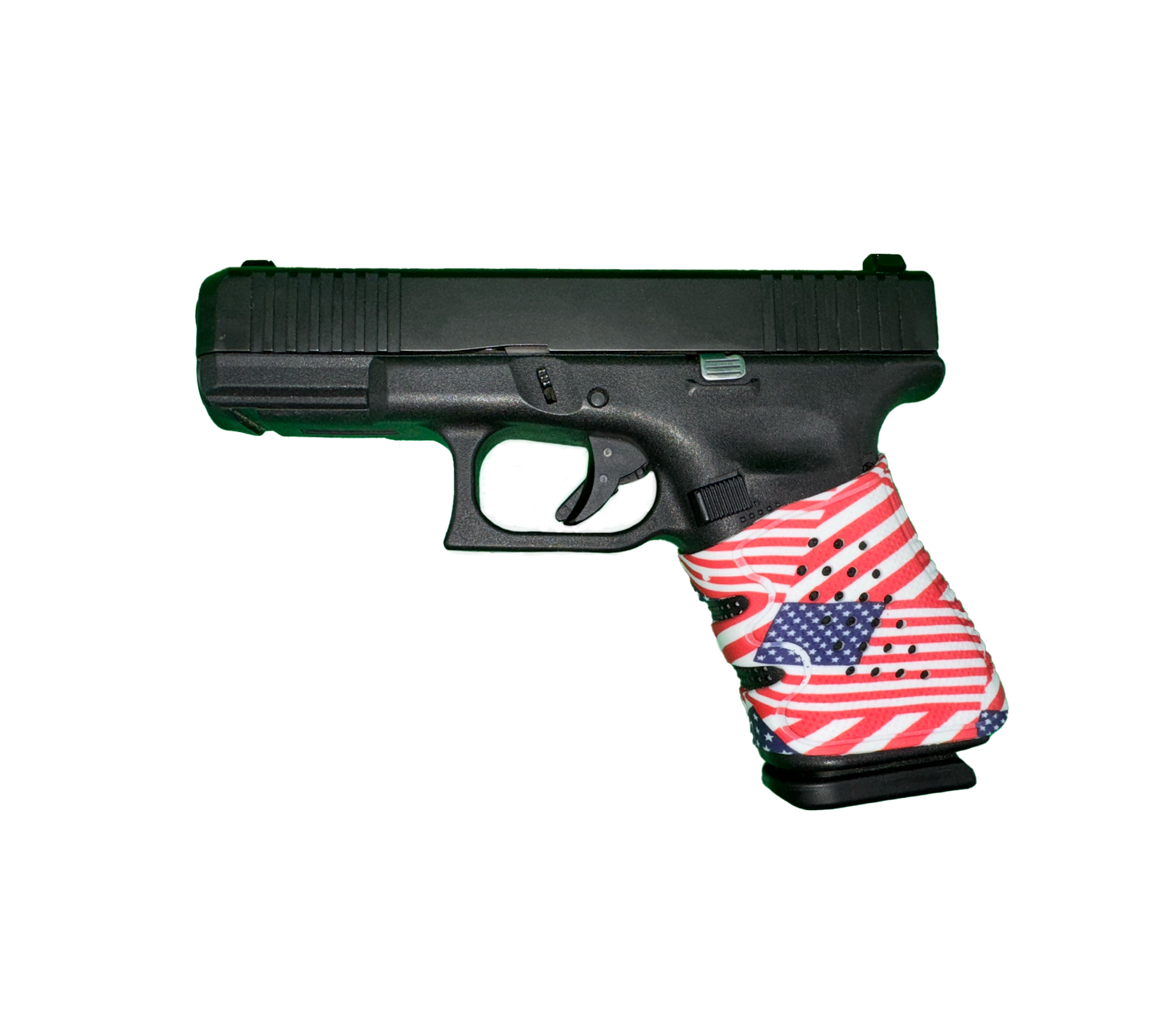 Tactical Grip Sleeve for Glock 17 19 19x 20 21 22 23 25 31 32 34 35 37 38 41 43x 44 45 48 (15 Colors) (Fully Washable)