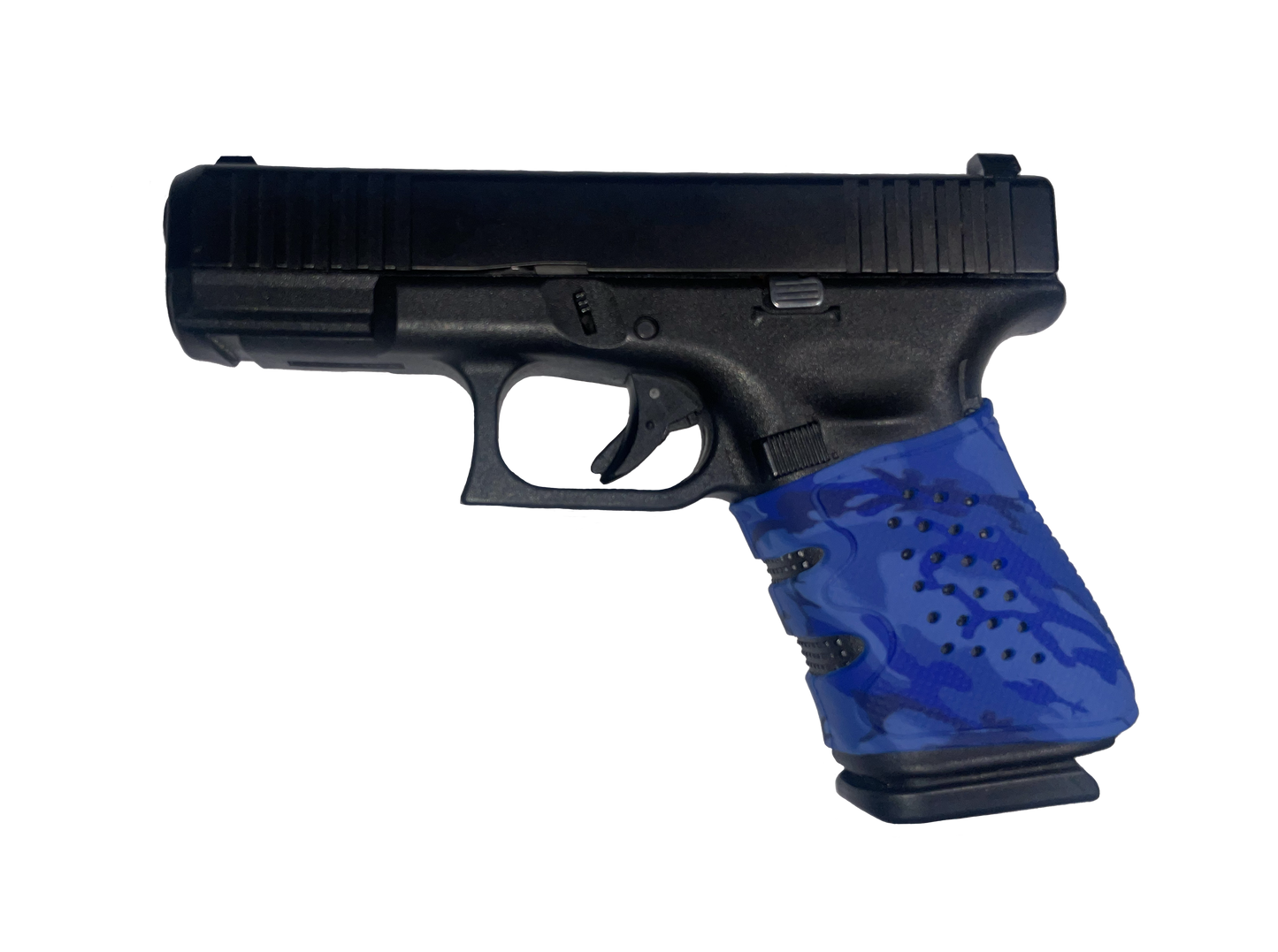 Tactical Grip Sleeve for Glock 17 19 19x 20 21 22 23 25 31 32 34 35 37 38 41 43x 44 45 48 (15 Colors) (Fully Washable)