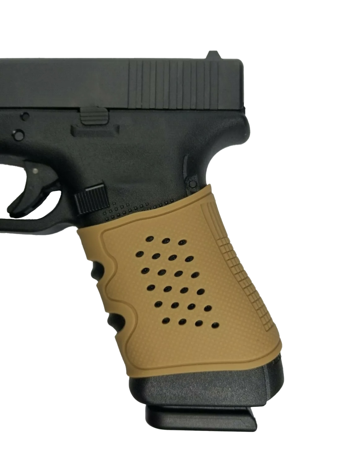 Tactical Grip Sleeve for Glock 17 19 19x 20 21 22 23 25 31 32 34 35 37 38 41 43x 44 45 48 (15 Colors) (Fully Washable)