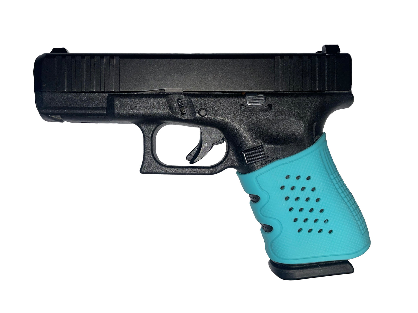 Tactical Grip Sleeve for Glock 17 19 19x 20 21 22 23 25 31 32 34 35 37 38 41 43x 44 45 48 (15 Colors) (Fully Washable)