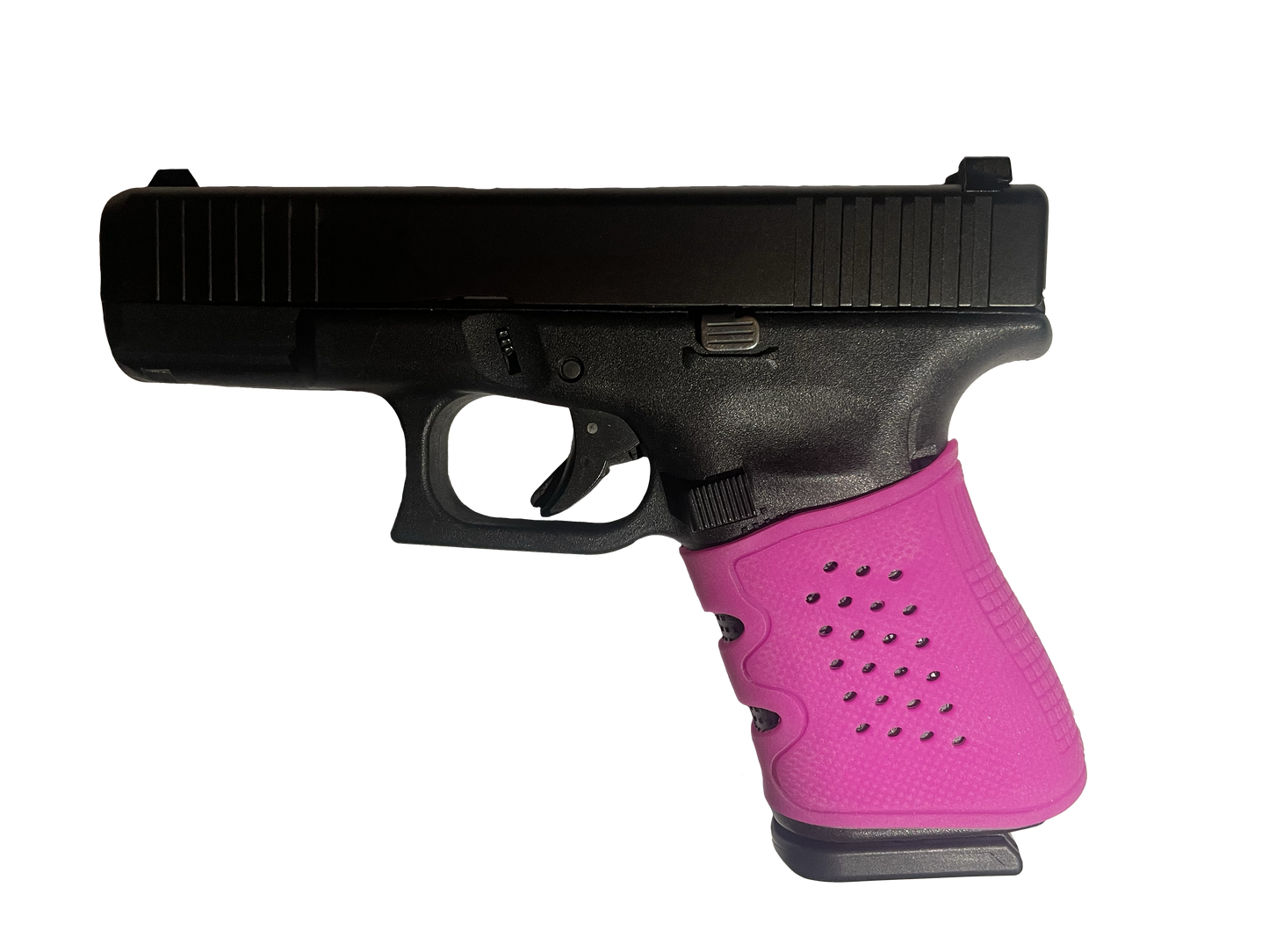Tactical Grip Sleeve for Glock 17 19 19x 20 21 22 23 25 31 32 34 35 37 38 41 43x 44 45 48 (15 Colors) (Fully Washable)