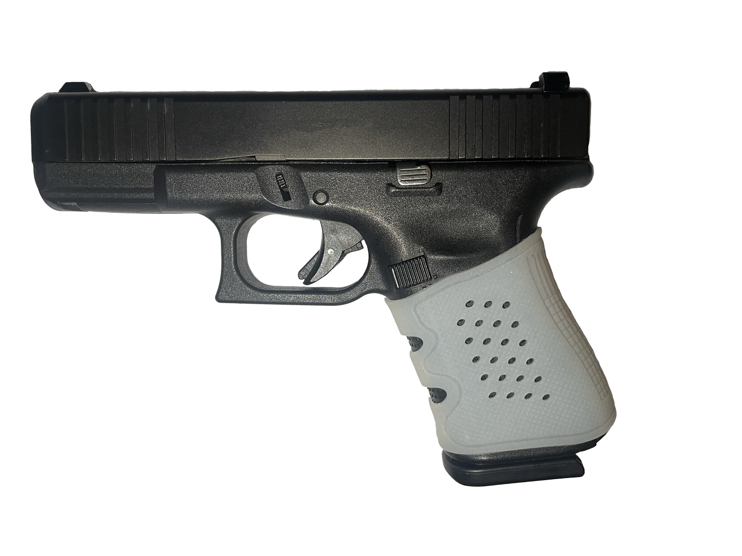 Tactical Grip Sleeve for Glock 17 19 19x 20 21 22 23 25 31 32 34 35 37 38 41 43x 44 45 48 (15 Colors) (Fully Washable)