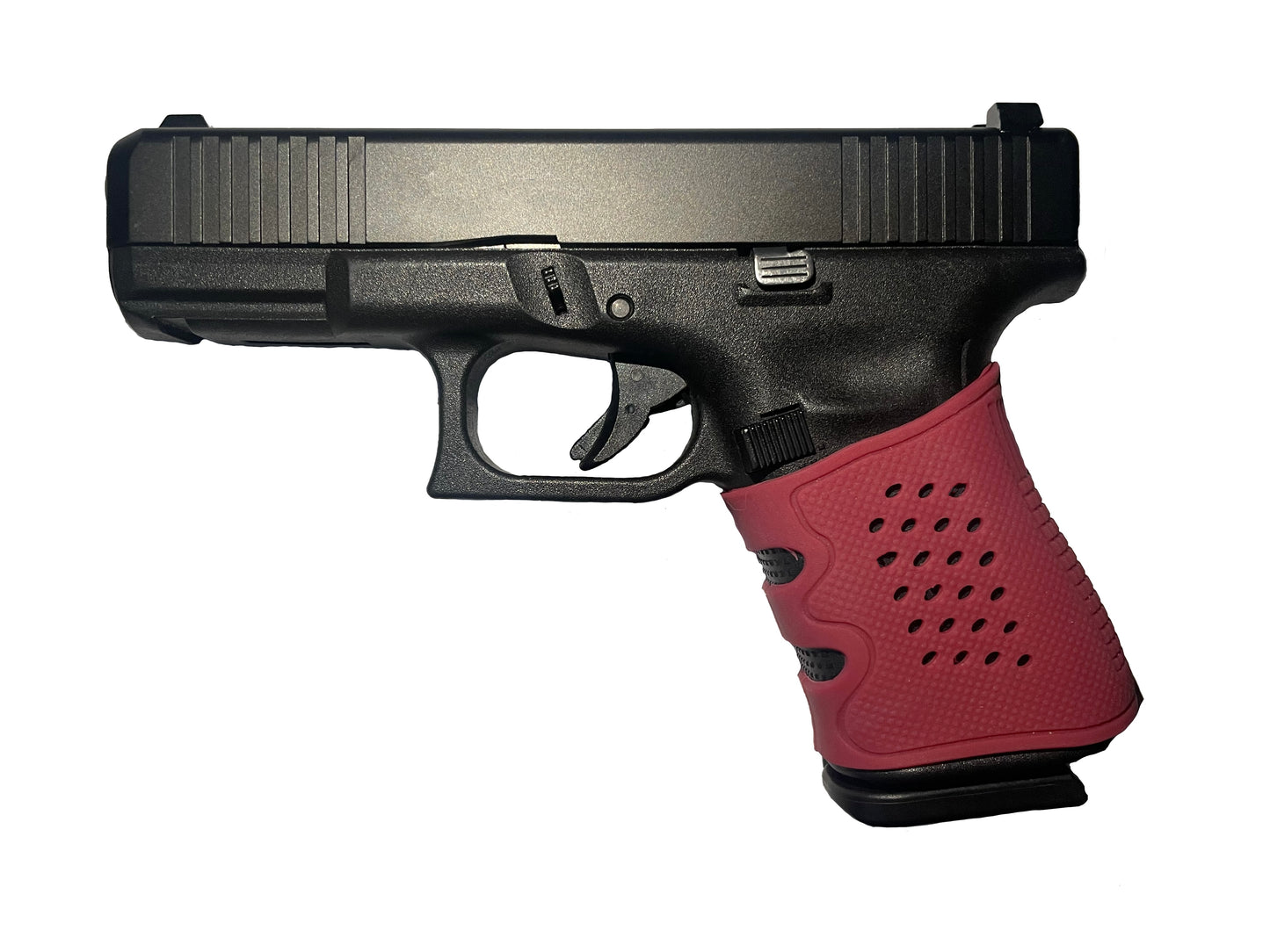 Tactical Grip Sleeve for Glock 17 19 19x 20 21 22 23 25 31 32 34 35 37 38 41 43x 44 45 48 (15 Colors) (Fully Washable)