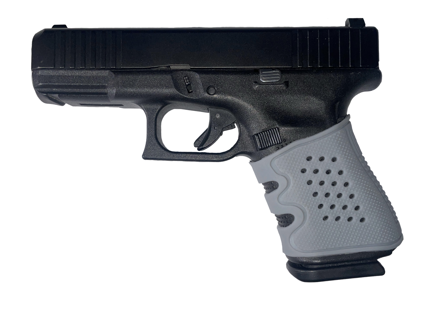Tactical Grip Sleeve for Glock 17 19 19x 20 21 22 23 25 31 32 34 35 37 38 41 43x 44 45 48 (15 Colors) (Fully Washable)