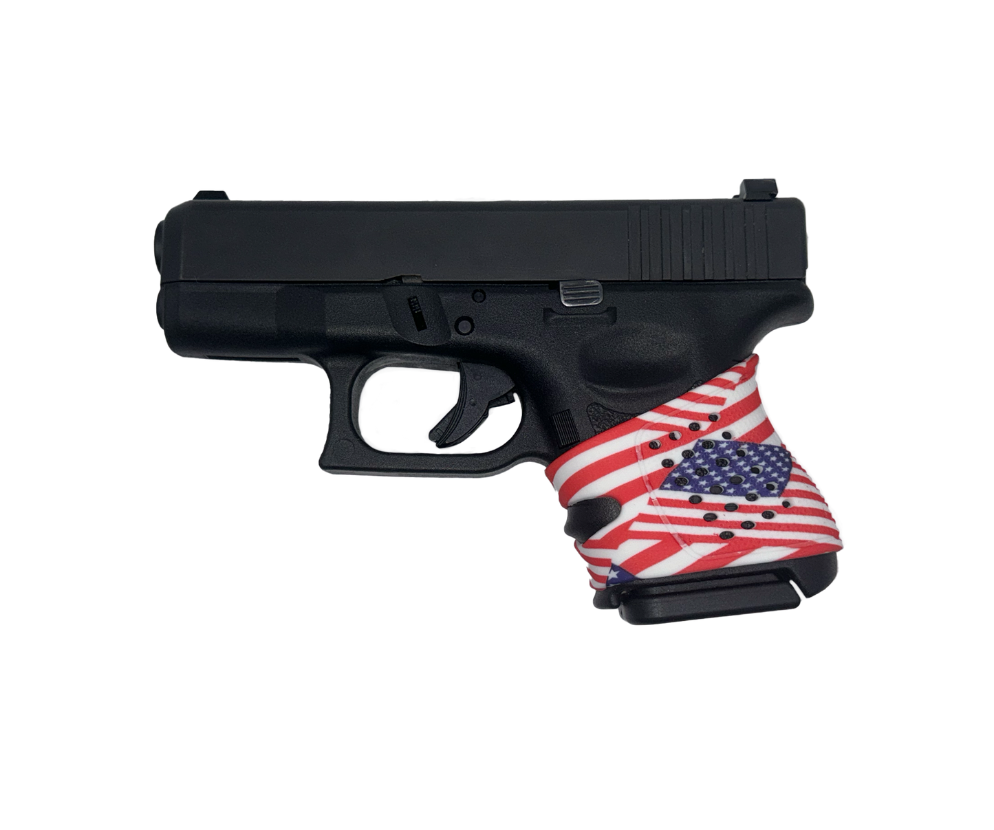 Tactical Grip Sleeve for Glock 26, 27, 28, 29, 30, 33, 36, 39