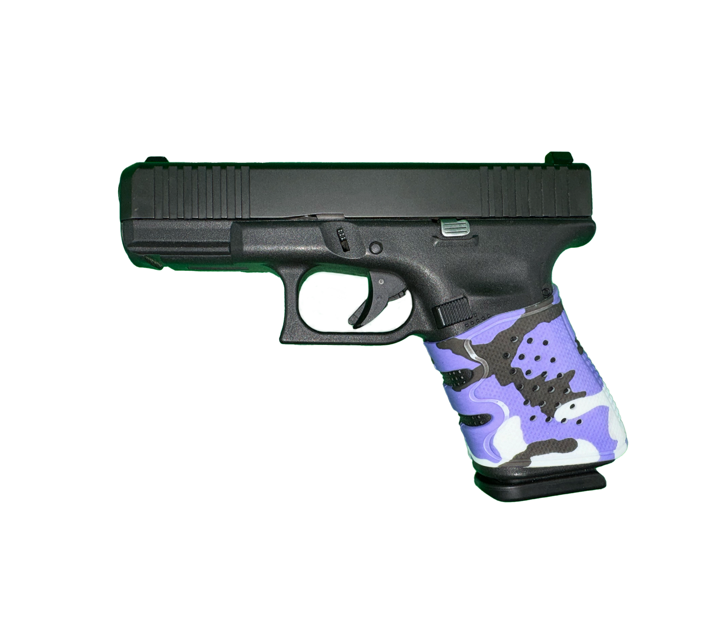 Tactical Grip Sleeve for Glock 17 19 19x 20 21 22 23 25 31 32 34 35 37 38 41 43x 44 45 48 (15 Colors) (Fully Washable)