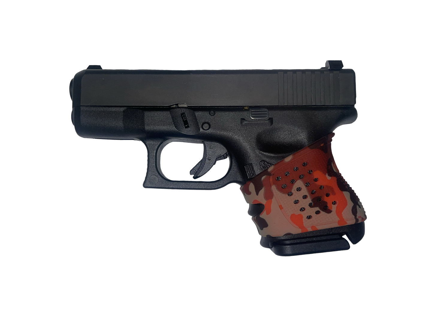 Tactical Grip Sleeve for Glock 26, 27, 28, 29, 30, 33, 36, 39