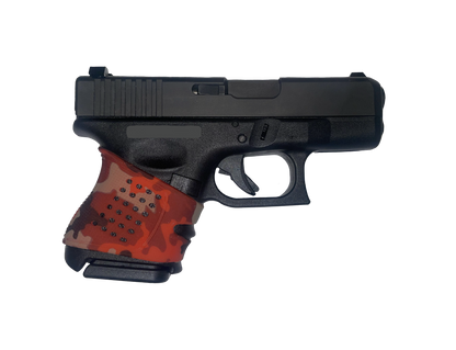 Tactical Grip Sleeve for Glock 26, 27, 28, 29, 30, 33, 36, 39