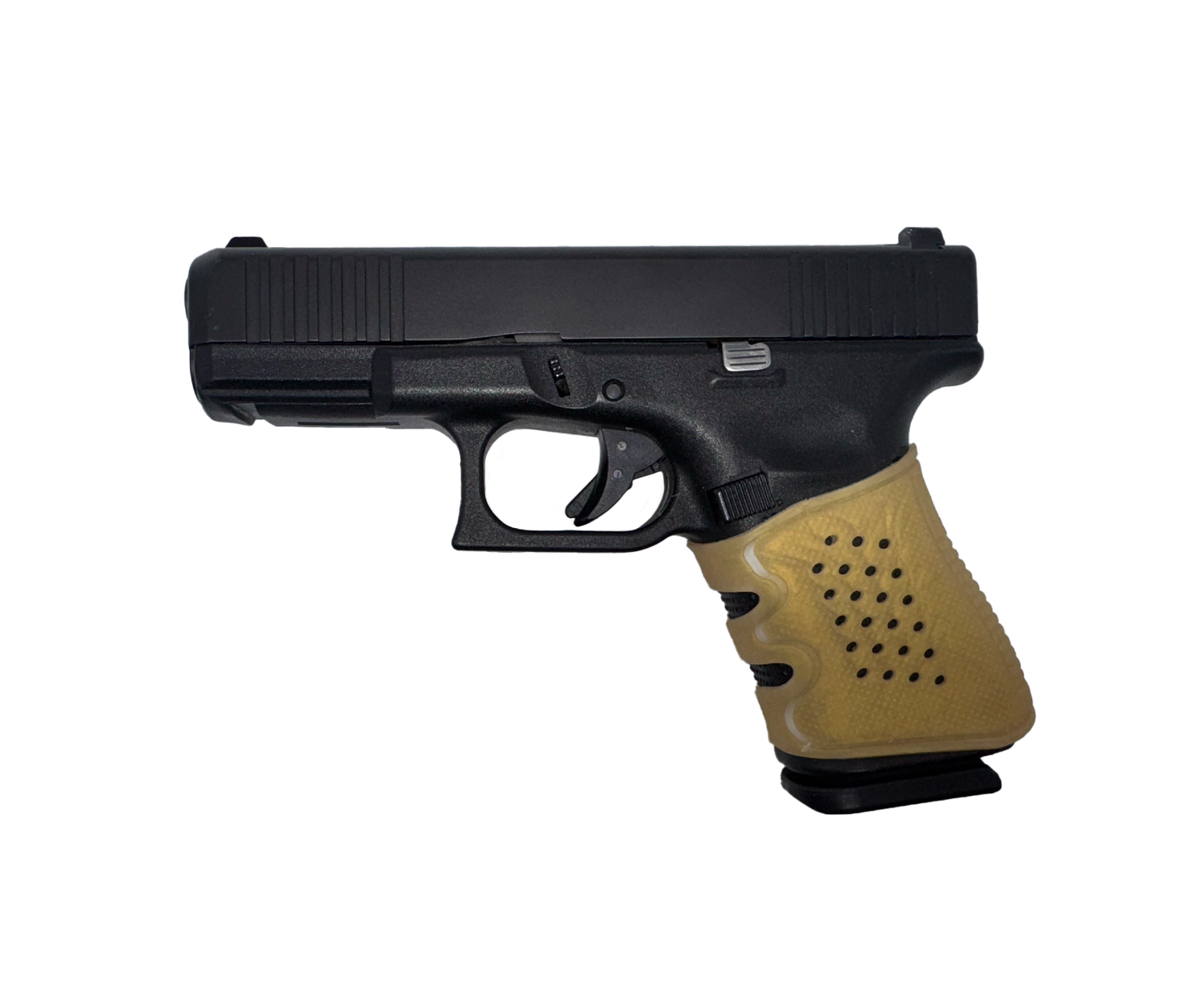 Tactical Grip Sleeve for Glock 17 19 19x 20 21 22 23 25 31 32 34 35 37 38 41 43x 44 45 48