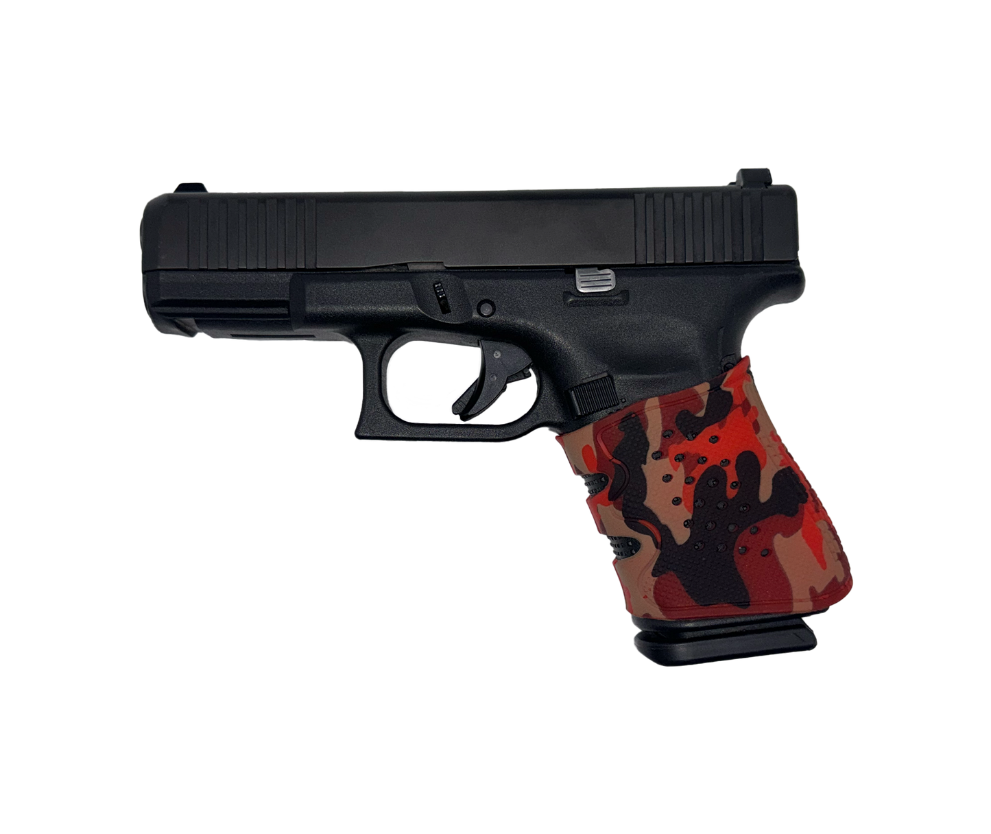 Tactical Grip Sleeve for Glock 17 19 19x 20 21 22 23 25 31 32 34 35 37 38 41 43x 44 45 48