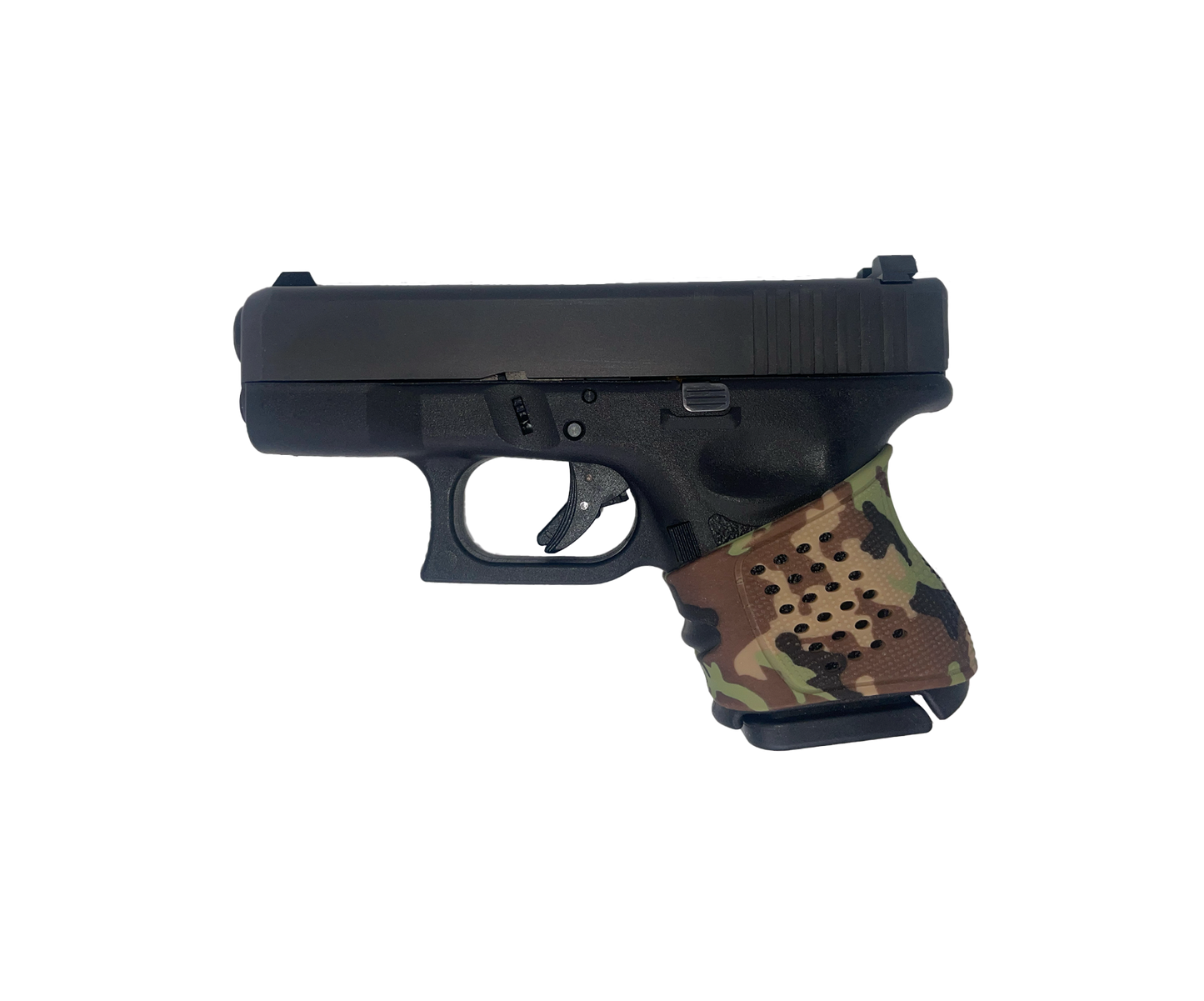 Tactical Grip Sleeve for Glock 26, 27, 28, 29, 30, 33, 36, 39